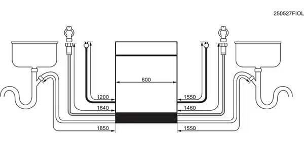 Фото - Посудомоечная машина встраиваемая Electrolux E82LX520T