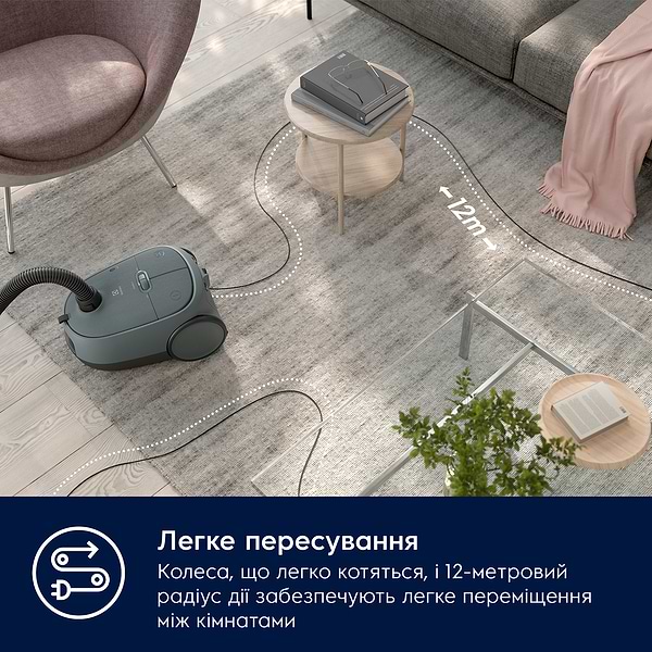 Фото - Пылесос для сухой уборки с мешком Electrolux EB61C1OG