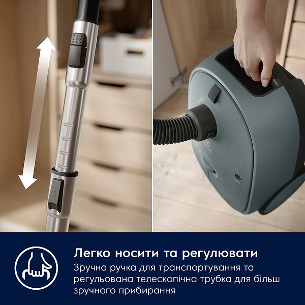 Фото - Пылесос для сухой уборки с мешком Electrolux EB61C1OG