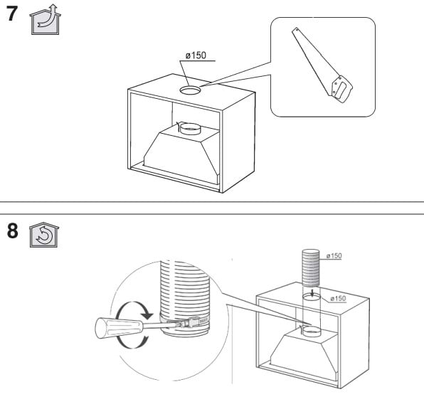 Фото - Вытяжка встраиваемая Electrolux LFG9525S