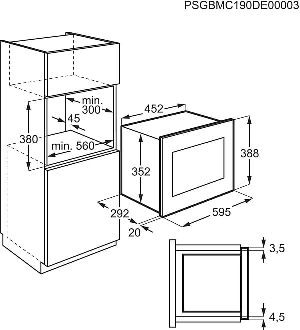 Фото - Микроволновая печь (СВЧ) встраиваемая Electrolux LMS2173EMW