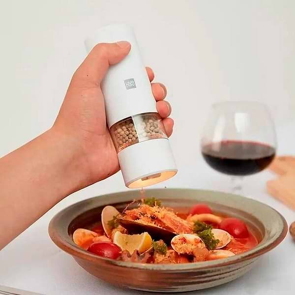 Фото - Млинок для спецій HuoHou Electric Grinder White (HU0201)