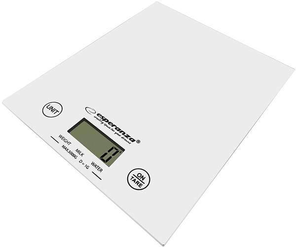 Фото - Ваги кухонні Esperanza Scales EKS002W White