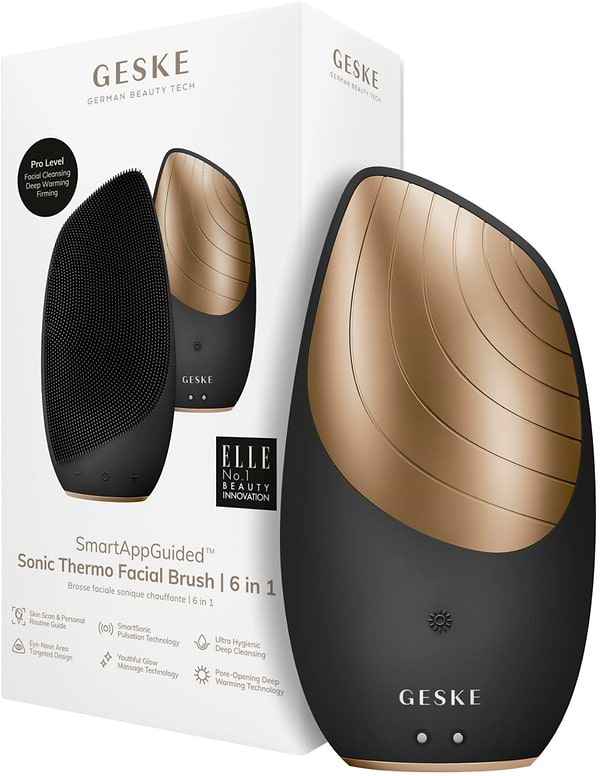 Фото - Щітка для чищення обличчя GESKE Sonic Thermo Facial Brush 6 в 1 (GK000007GY01)