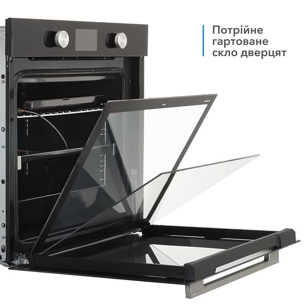 Фото - Уцінка - Духова шафа електрична ELEYUS MAXIMA 6010 BL SMT