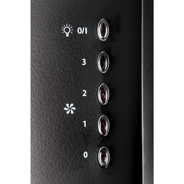 Фото - Витяжка декоративна ELEYUS Bora 1200 LED SMD 60 BL
