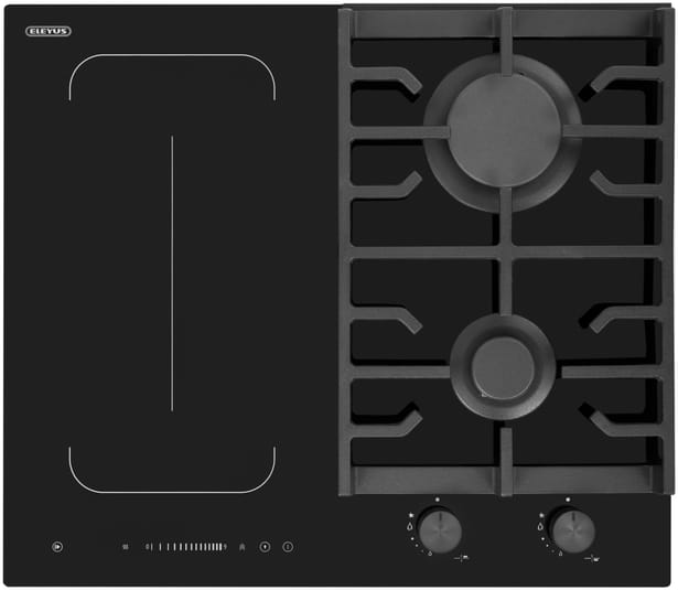 Фото - Варильна поверхня комбінована ELEYUS H0СBHG SLME 60 BL I2 CF