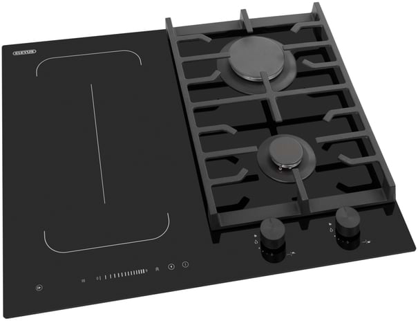 Фото - Варильна поверхня комбінована ELEYUS H0СBHG SLME 60 BL I2 CF