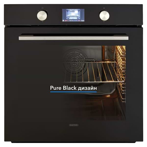 Фото - Уцінка - Духова шафа електрична ELEYUS MAXIMA 6010 BL SMT