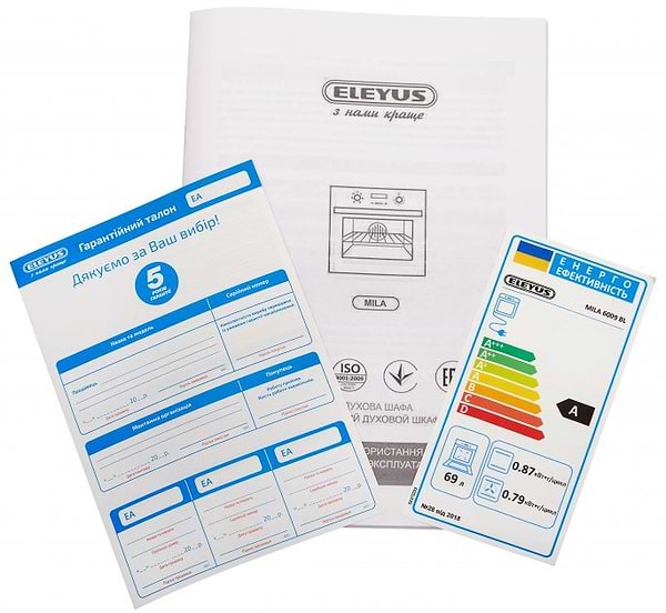 Фото - Духова шафа електрична ELEYUS MILA 6009 WH