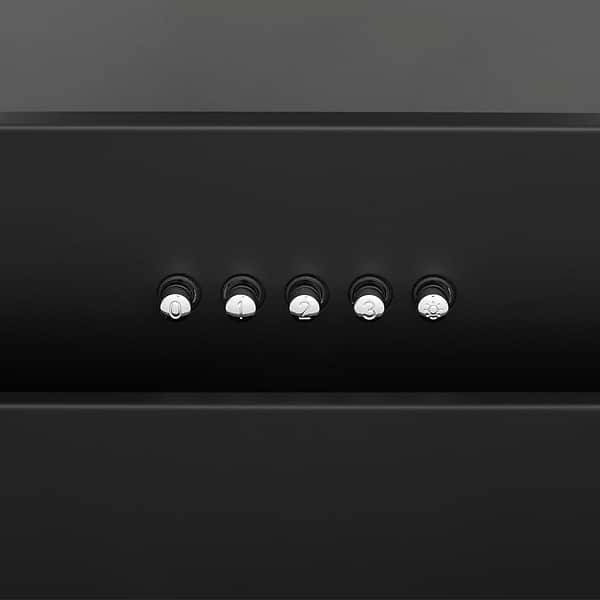 Фото - Витяжка декоративна ELEYUS VERTICAL 700 60 BL