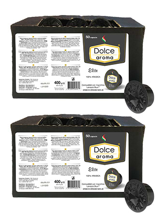 Кофе в капсулах Dolce Aroma Elite Lavazza Blue 100 шт. - Фото 1