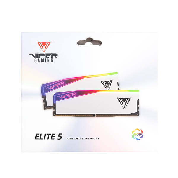 Фото - Память DDR Patriot DDR5 2x16GB/7000 Viper Elite 5 RGB (PVER532G70C32KW)
