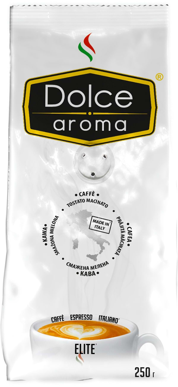Фото - Кава мелена Dolce Aroma Aroma Elite 250 г