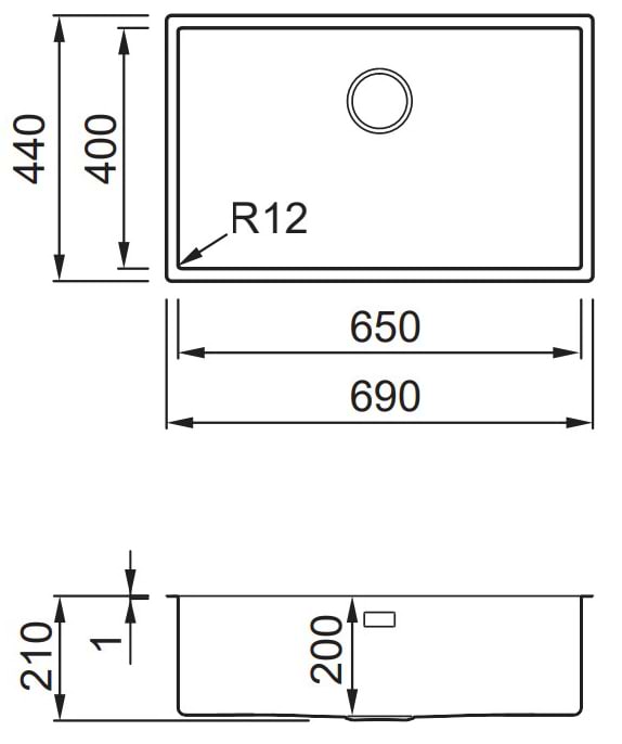 Фото - Мийка кухонна Elleci ESPRIT 650