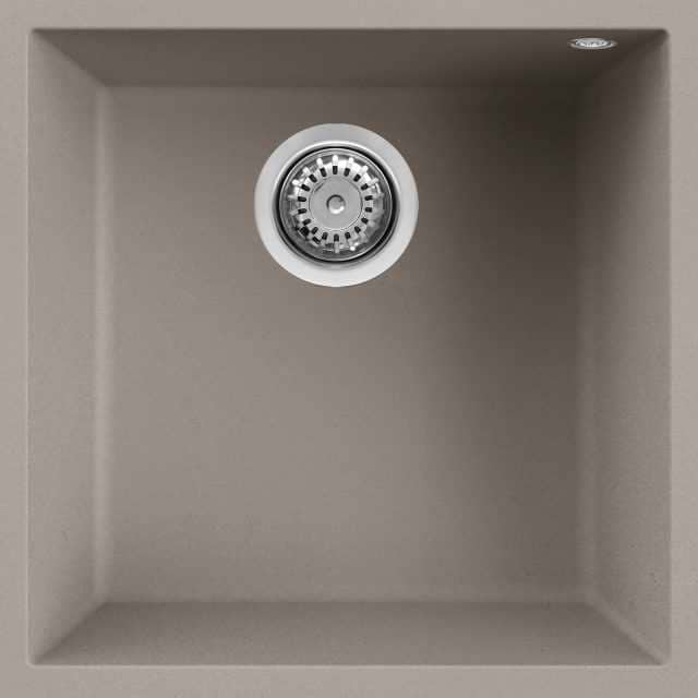 Мойка кухонная Elleci Q 102 Under Top Tortora 43