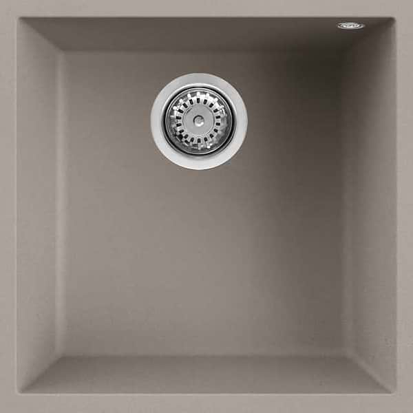 Фото - Мийка кухонна Elleci Q 102 Under Top Tortora 43 Фото - Мийка кухонна Elleci Q 102 Under Top Tortora 43