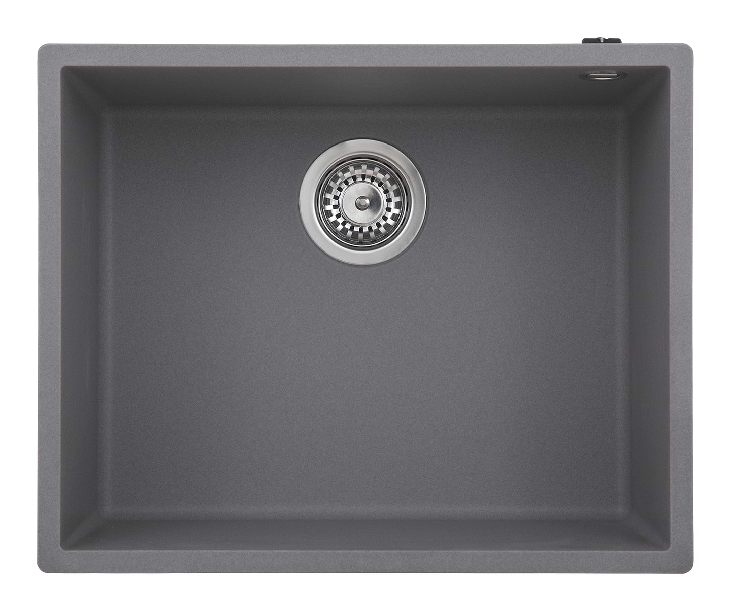 Мойка кухонная Elleci Q 105 Under Top Titanium 73 - Фото 1