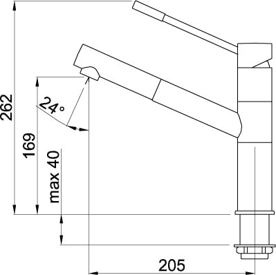 Фото - Кухонний змішувач Elleci Reno Cromato