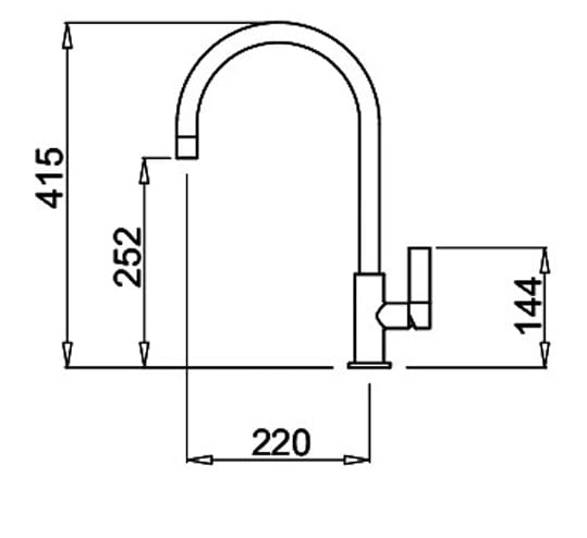 Фото - Кухонний змішувач Elleci Volta White 96