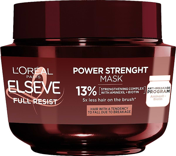 Фото - Маска для волос Elseve Full Resist Arginine Укрепляющий 300мл