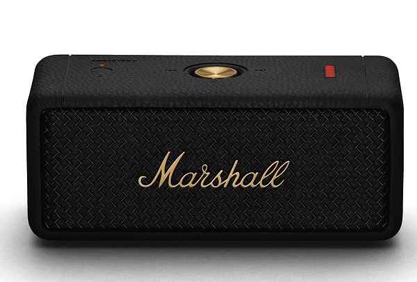 Фото - Портативная акустика Marshall Emberton II Black and Brass (1006234)