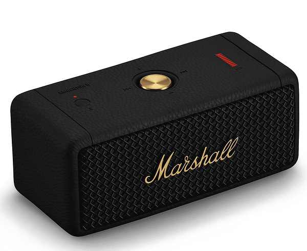 Фото - Портативная акустика Marshall Emberton II Black and Brass (1006234)