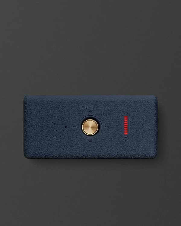 Фото - Портативна акустика Marshall Emberton III Midnight Blue (1008137)