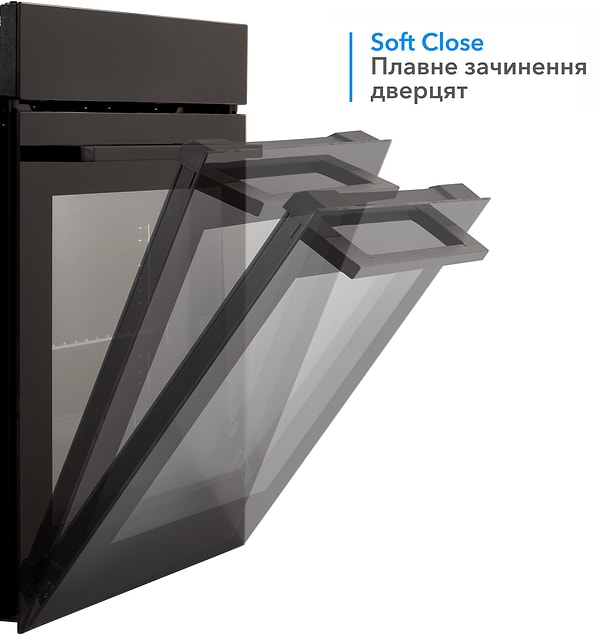 Фото - Духова шафа електрична ELEYUS EMMA 6010 BL STL