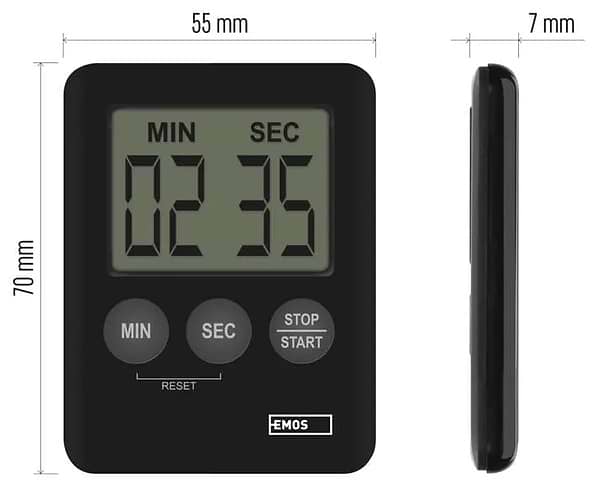 Фото - Кухонний таймер цифровий EMOS E0202