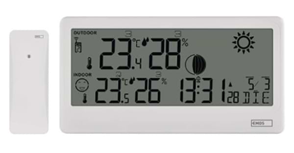 Фото - Метеостанция EMOS Беспроводная цифровая E0531