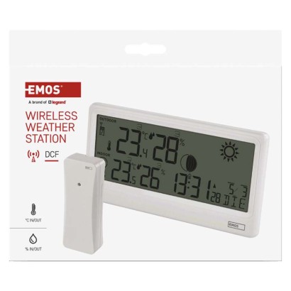 Фото - Метеостанция EMOS Беспроводная цифровая E0531
