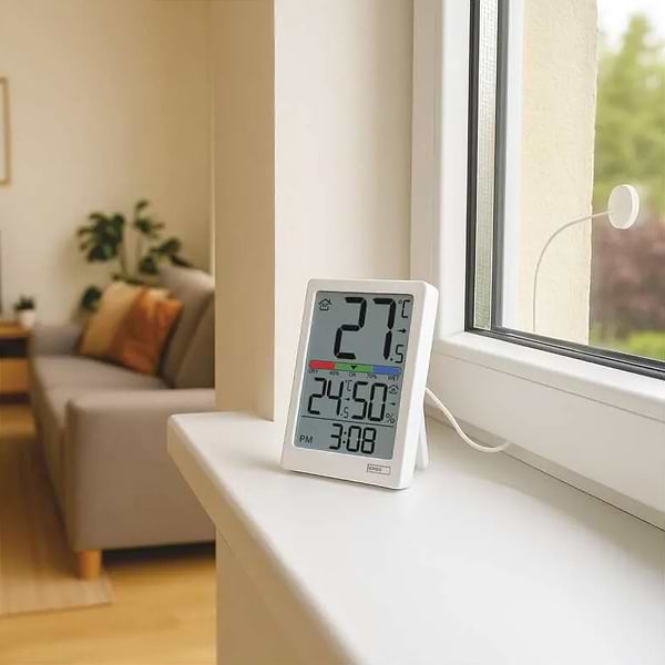 Фото - Термогигрометр EMOS с проводным датчиком E0558P