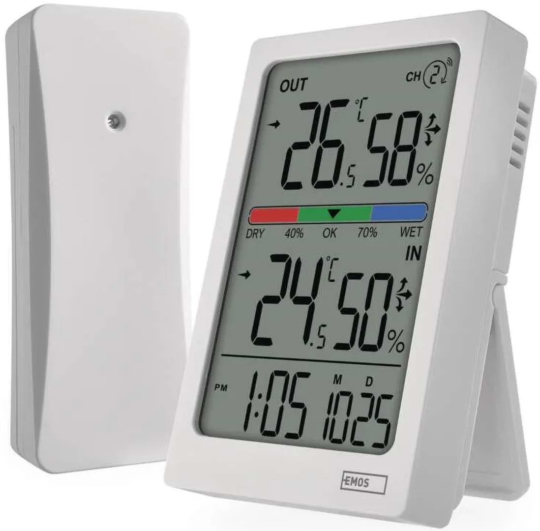 Термогигрометр EMOS с беспроводным датчиком E0558W