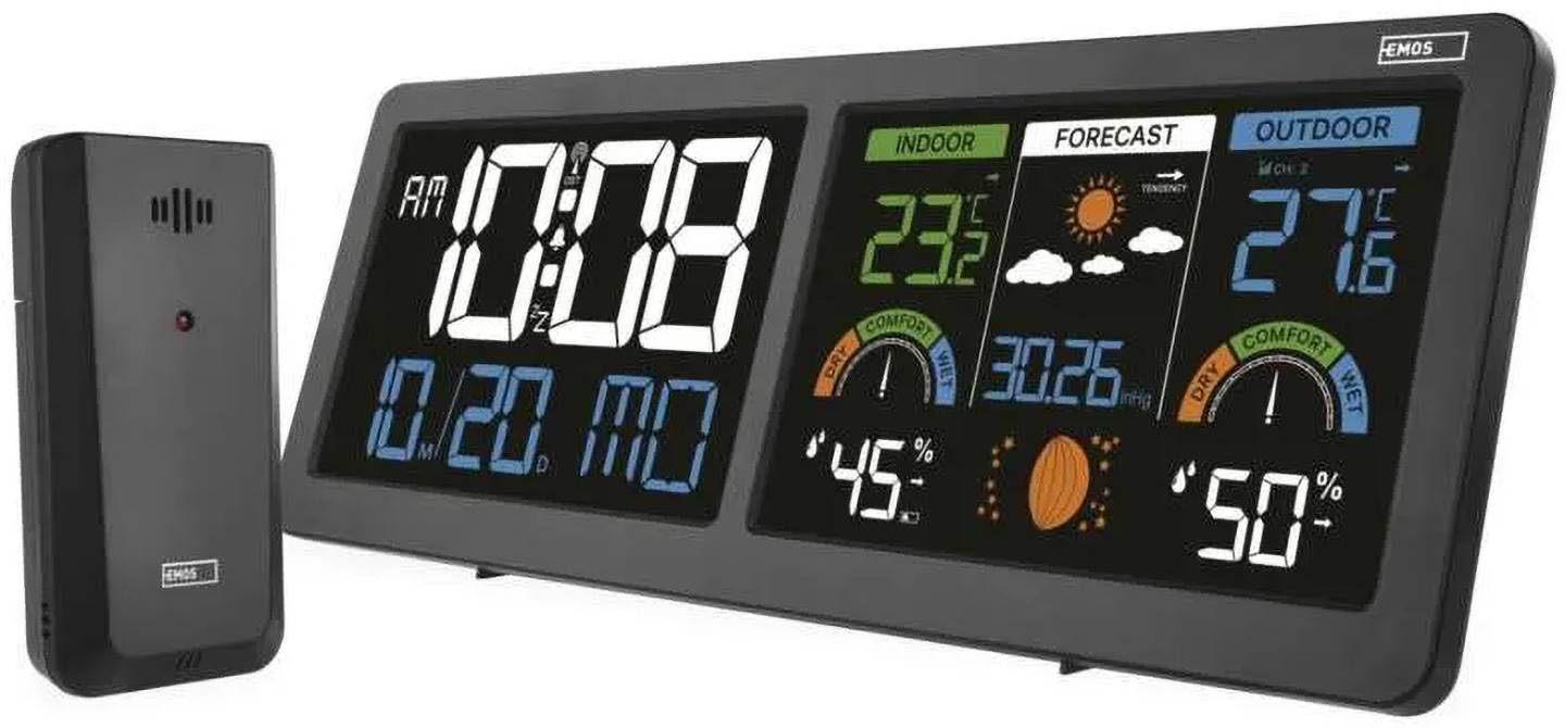 Метеостанция EMOS с беспроводным датчиком E8625