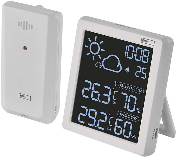 Фото - Метеостанция EMOS с беспроводным датчиком E8647W