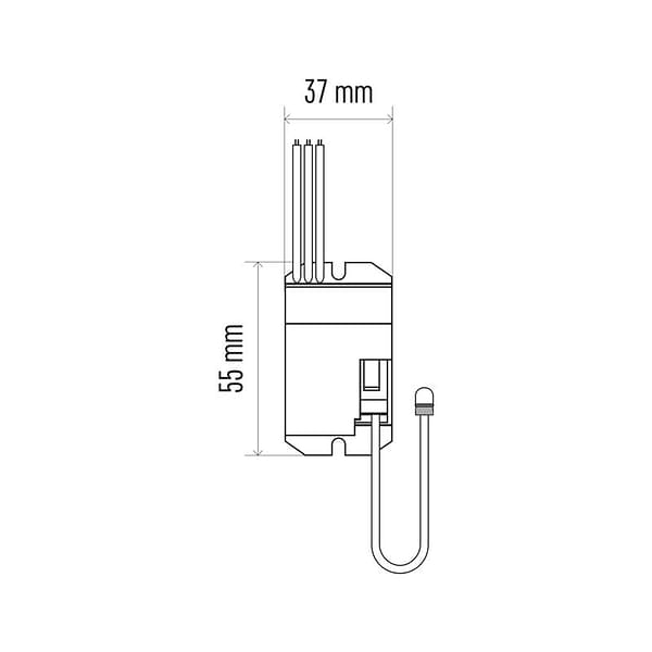 Фото - Беспроводной датчик движения EMOS G1110, PIR, IP20, 800 Вт белый