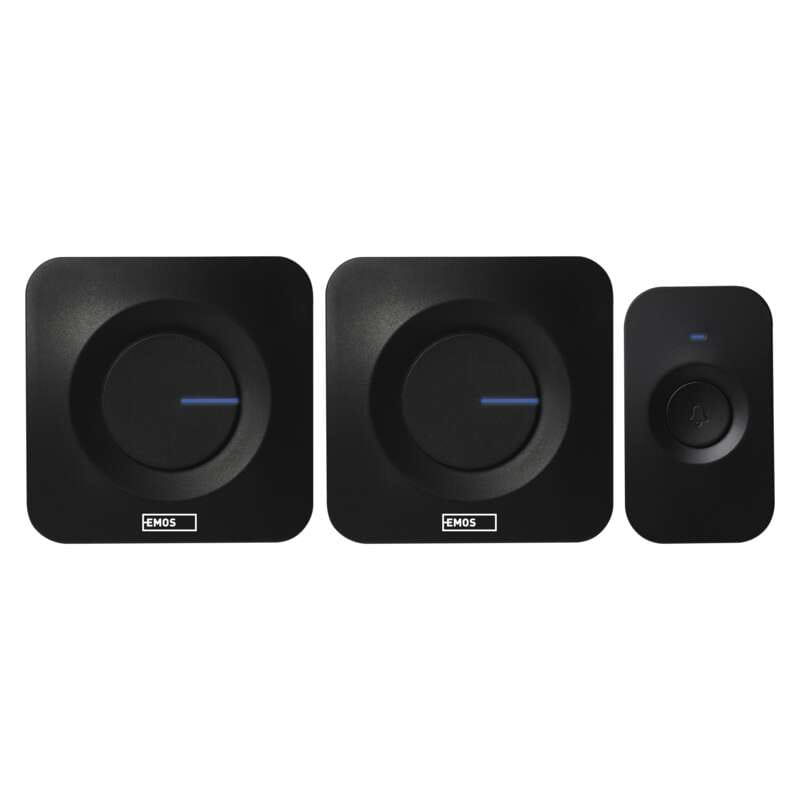 Бездротовий дверний дзвінок EMOS P5730 180м AAA