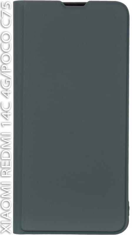 Чехол для смартфона BeCover Exclusive New Style for Xiaomi Redmi 14C 4G/Poco C75 Dark Green (712660) - Фото 1