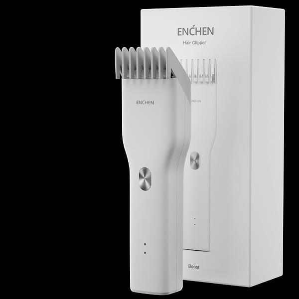 Фото - Уценка - Машинка для стрижки волос Enchen Boost White Set