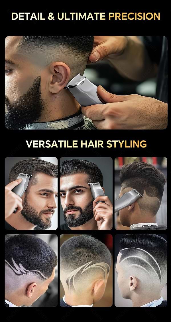 Фото - Машинка для стрижки волос Enchen Sharp 5 Semi-professional Gold