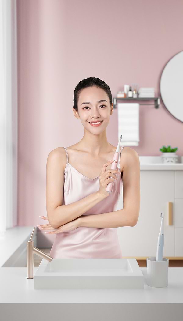 Фото - Уцінка - Зубна щітка електрична Enchen T501 Pink