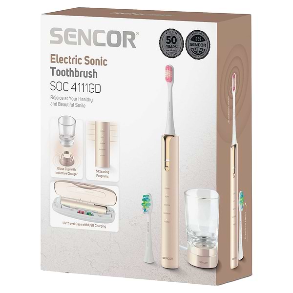Фото - Зубна щітка електрична Sencor SOC 4111GD