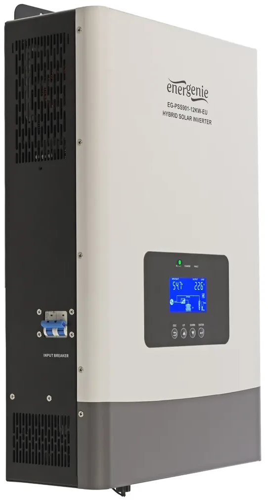 Інвертор гібридний сонячний EnerGenie EG-PSS901-12KW-EU (3ф., 12кВт, 51.2В)