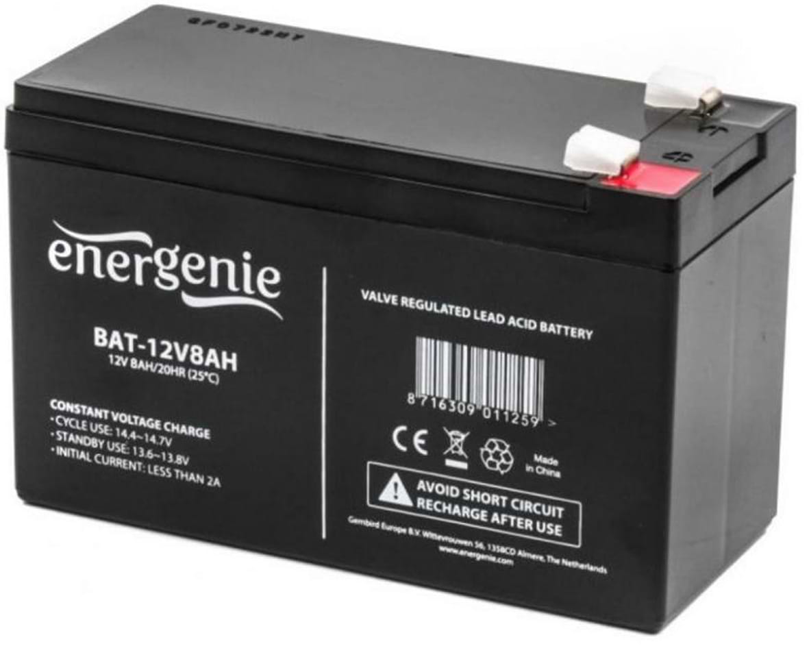 Аккумулятор для ИБП EnerGenie 12V 8AH (BAT-12V8AH)