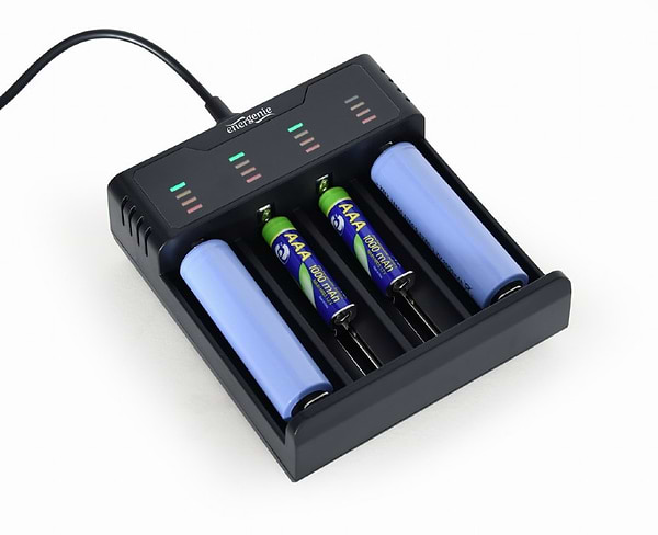Фото - З/устройство для аккумуляторов AA/AAA EnerGenie BC-USB-02