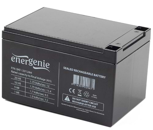 Акумулятор для ДБЖ EnerGenie BAT-12V12AH
