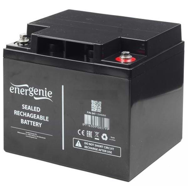 Фото - Аккумулятор для ИБП EnerGenie BAT-12V40AH Фото - Аккумулятор для ИБП EnerGenie BAT-12V40AH