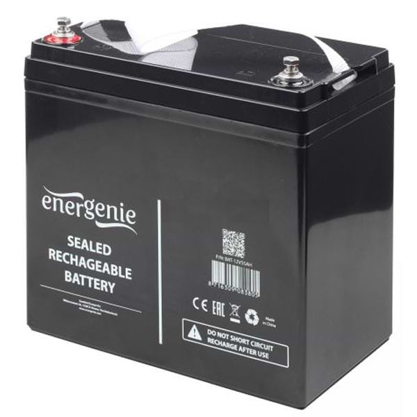 Акумулятор для ДБЖ EnerGenie BAT-12V55AH - Фото 1