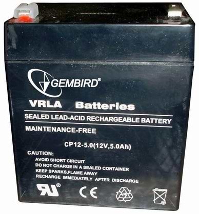 Фото - Аккумулятор для ИБП EnerGenie BAT-12V5AH Фото - Аккумулятор для ИБП EnerGenie BAT-12V5AH